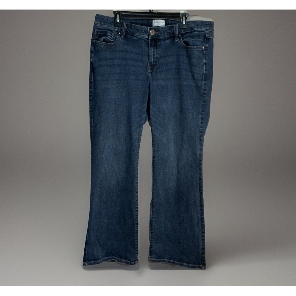 Lane Bryant Mid Rise Boot Cut Flex Magic Waistband Jeans Womens 18 EUC